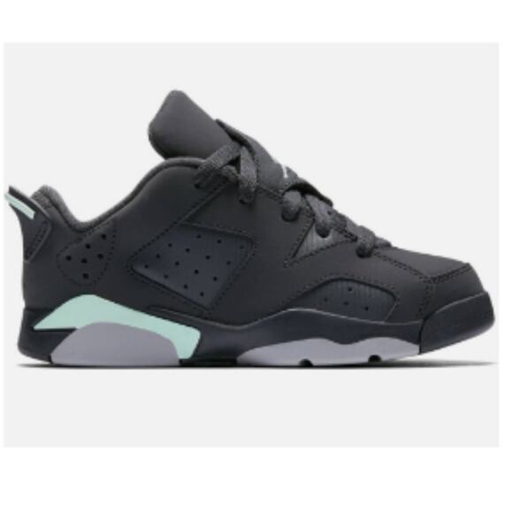 Jordan Nike Toddler Retro 6 Low Mint Foam Shoes Sneakers Sz 5C Style 768885-015 - Picture 1 of 11